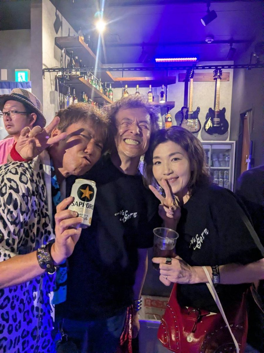 toru_hoshi's tweet photo. 7/12は大須アンリミッツで…was  Born企画✨
長崎産まれのBILLY THE KIDお目当てでしたが4バンドぜーんぶサイコーでめちゃくちゃ楽しかった🎶
GO STRAIGHT の新譜もゲットです✌️ https://t.co/53tVO51MGM