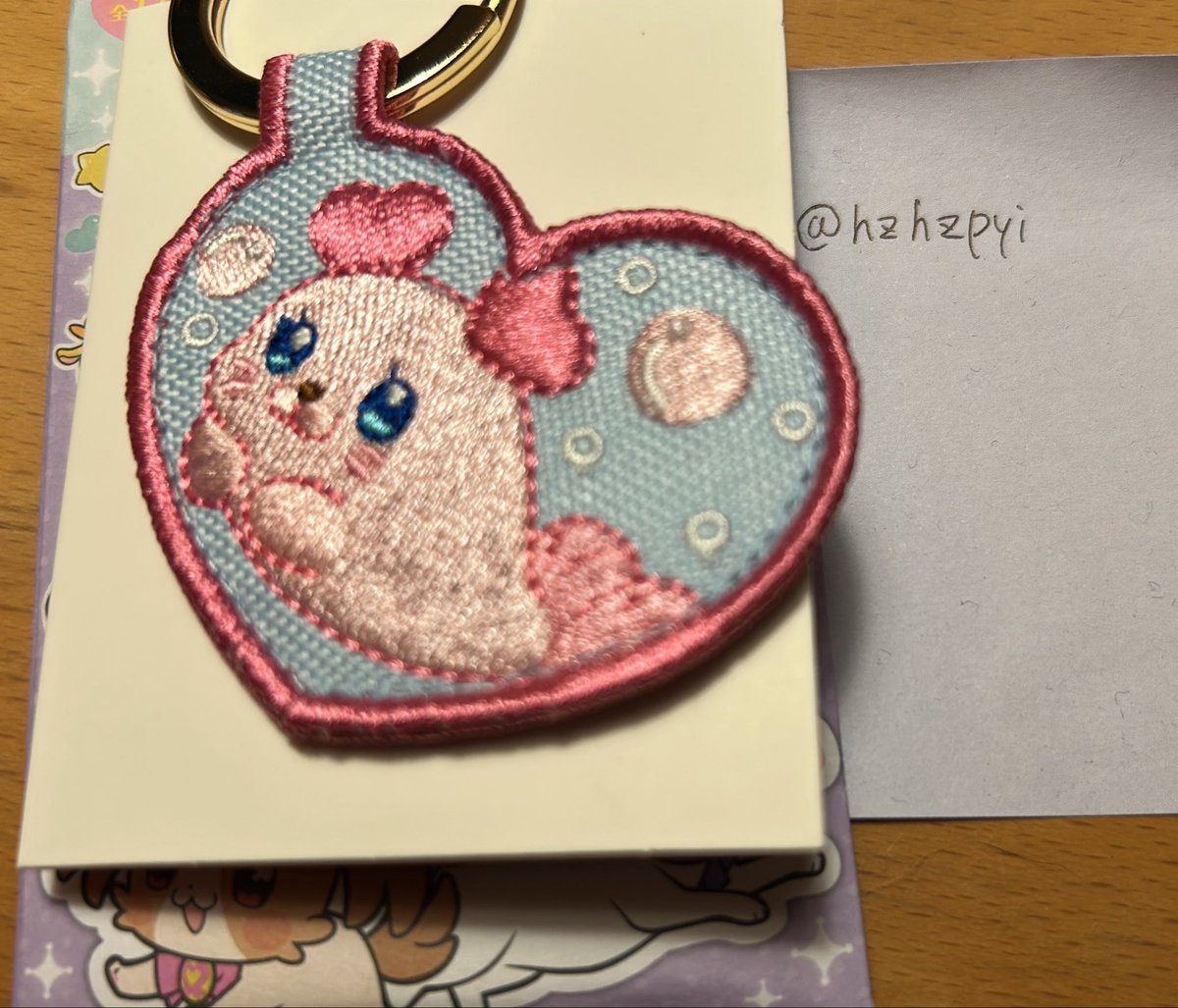 hzhzpyi's tweet photo. プリキュア��刺繍キーホルダー　交換
譲:くるるん
求:こむぎ
都内手渡しor郵送でお願いいたします。
FF外からもお気軽にお声掛けください☺️ https://t.co/QmtOGp8q9X