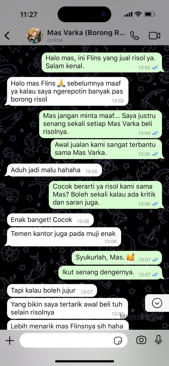 beieiyo's tweet photo. 16. seratus risol gratis, spesial dari abang. (end) https://t.co/d2my48GkNH