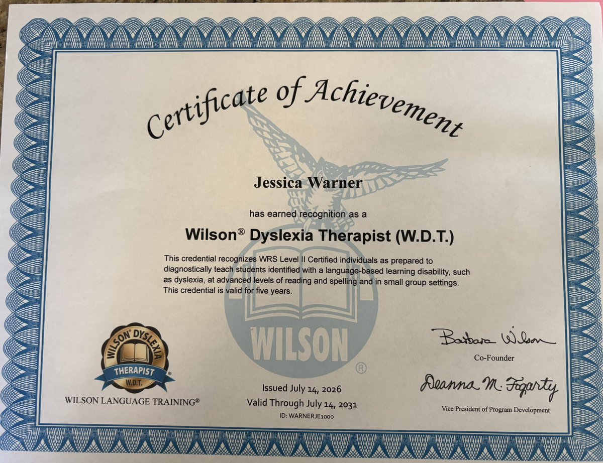 VDVReading's tweet photo. Thankful for my Ss in Somerville who helped me become Wilson Level 2 Certified!!!! @TanyaEMcDonald https://t.co/jh3zT6mNZ7