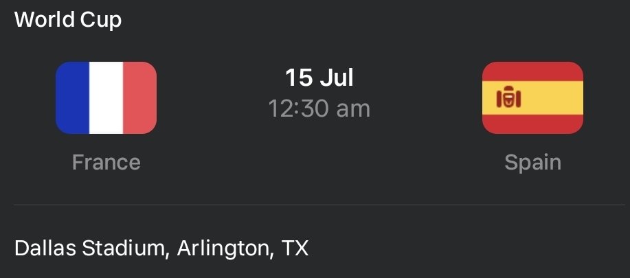 Litlenstrik's tweet photo. France vs Spain - World Cup 2026 Semifinal Tactical Analysis.
Dallas Stadium, Arlington TX | July 15, 2026 | 00:30 IST 👇🏻 https://t.co/7l5inqoeXV