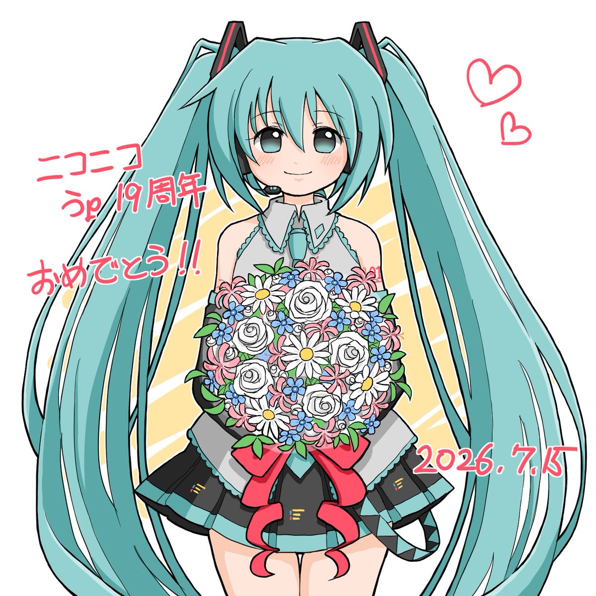 ISAZI_NONKE ニコニコ投稿19周年おめでとうございます！！今年も来年も