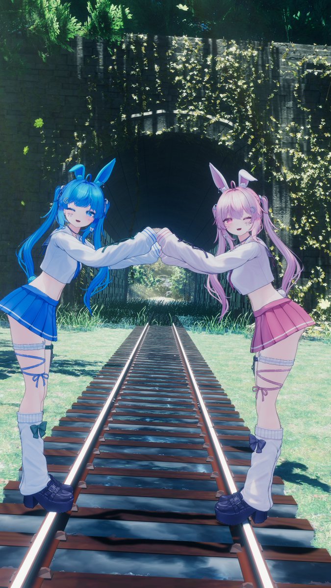Oboron_VRC's tweet photo. トンネル!
#Selena3D
#VRchaat https://t.co/GhPnh42PP0