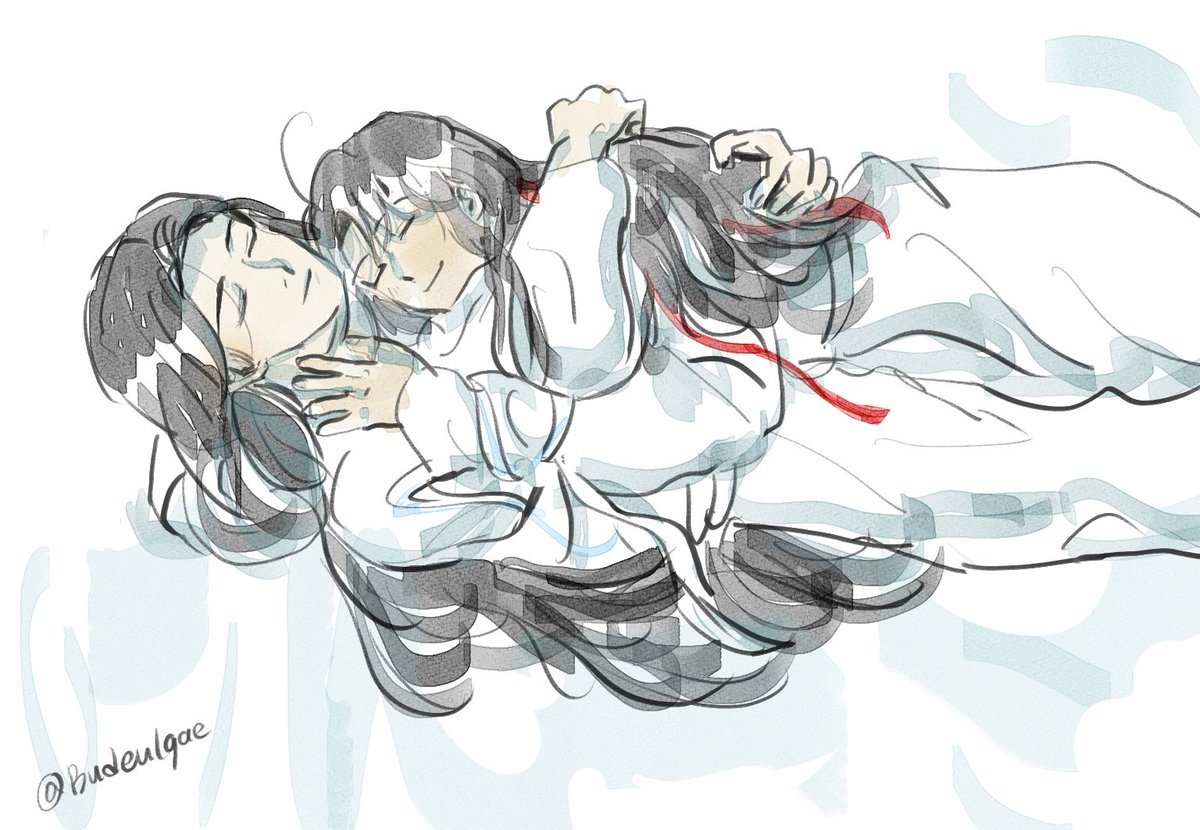budeulgae's tweet photo. 꽉 안아 #mdzs https://t.co/xSvGVK3MxL