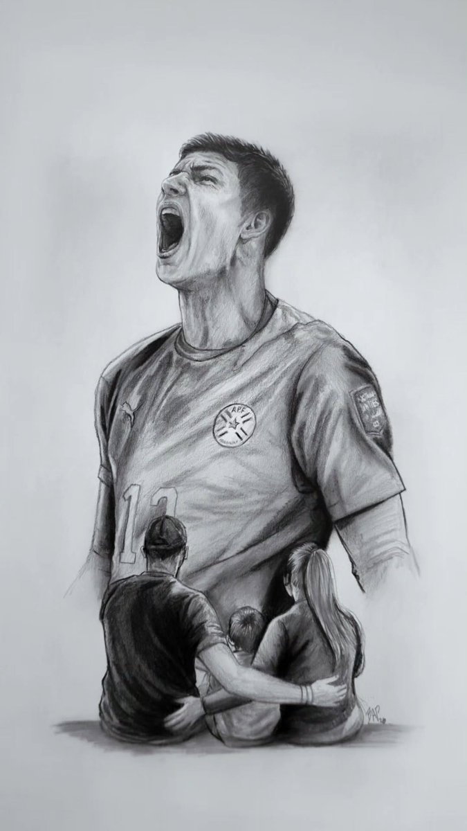 delpynews's tweet photo. ▶️ MARAVILLOSO REGALO PARA EL ARQUERO ALBIRROJO | 🖼️🎨

🇵🇾🖌️Orlando Gill recibió el dibujo que le hizo el artista Bruno Alessandro Aranda, luego de su excelente actuación durante el Mundial 2026.

💭"Imaginate que es el mejor arquero del mundo y su familia me reciba de la mejor manera. Sos un grande. MVP 2 veces", escribió el artista en sus redes.

📷bapdibujos (IG).