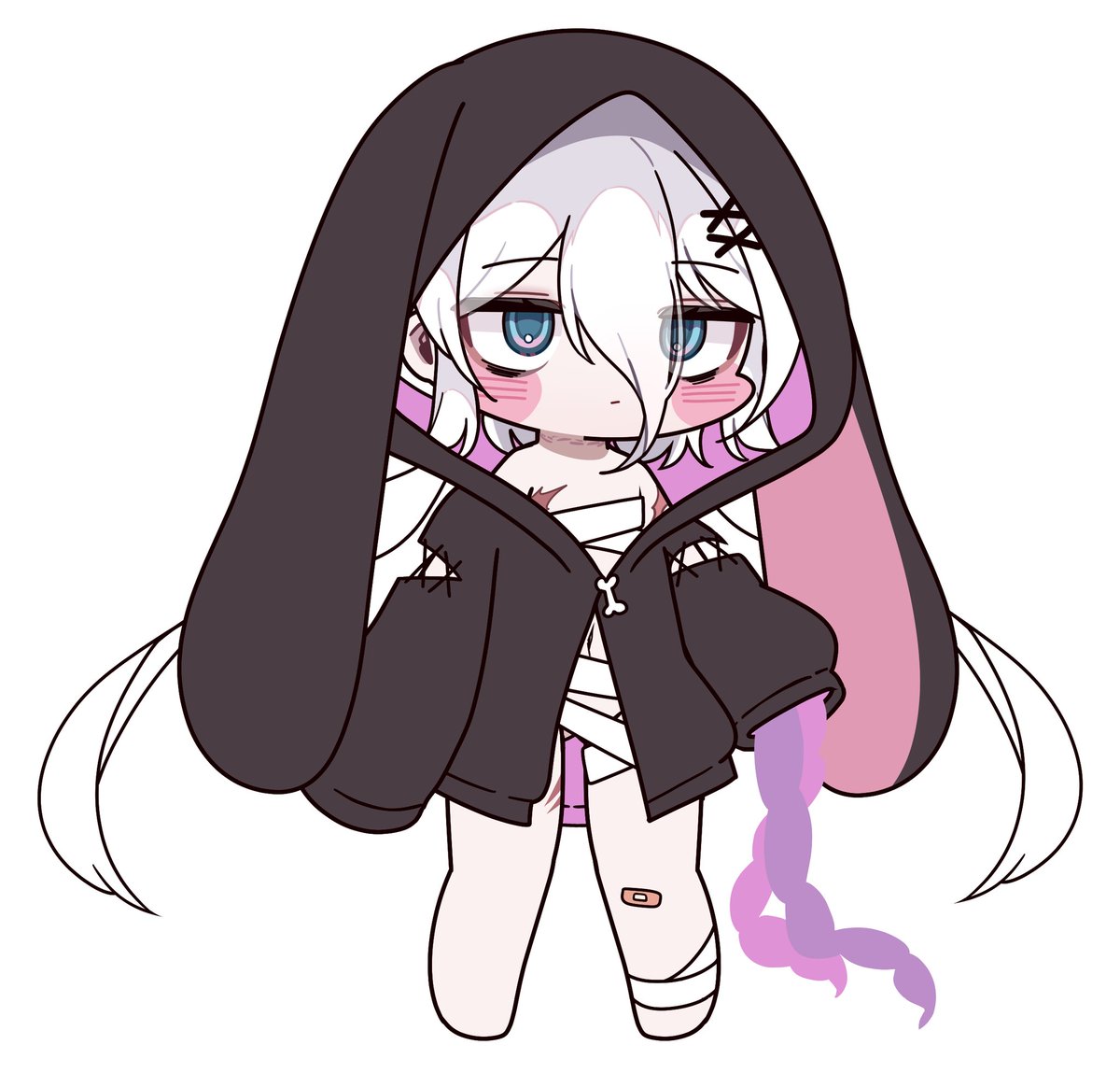 mmingis18's tweet photo. 슬더슬 네크쨩 스킨 진행중... https://t.co/baagzspKwV
