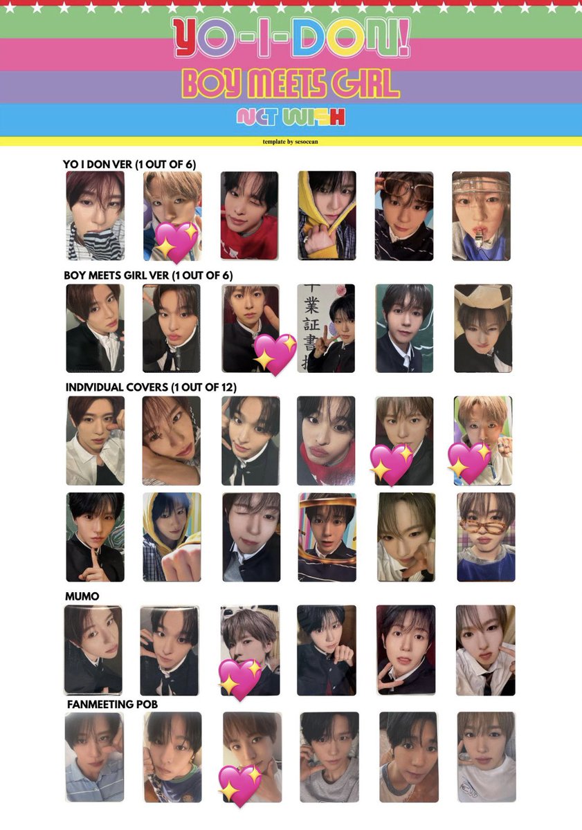 loo405_'s tweet photo. NCTWISH NCT WISH ウィシ YO-I-DON BOY MEETS GIRL  mu-mo特典 トレカ交換

【譲】 シオン ジェヒ リョウ 
【求】同異種 ユウシ

郵送での交換希望です。
お気軽にお声掛け下さい。 https://t.co/f6RsIjlOmd