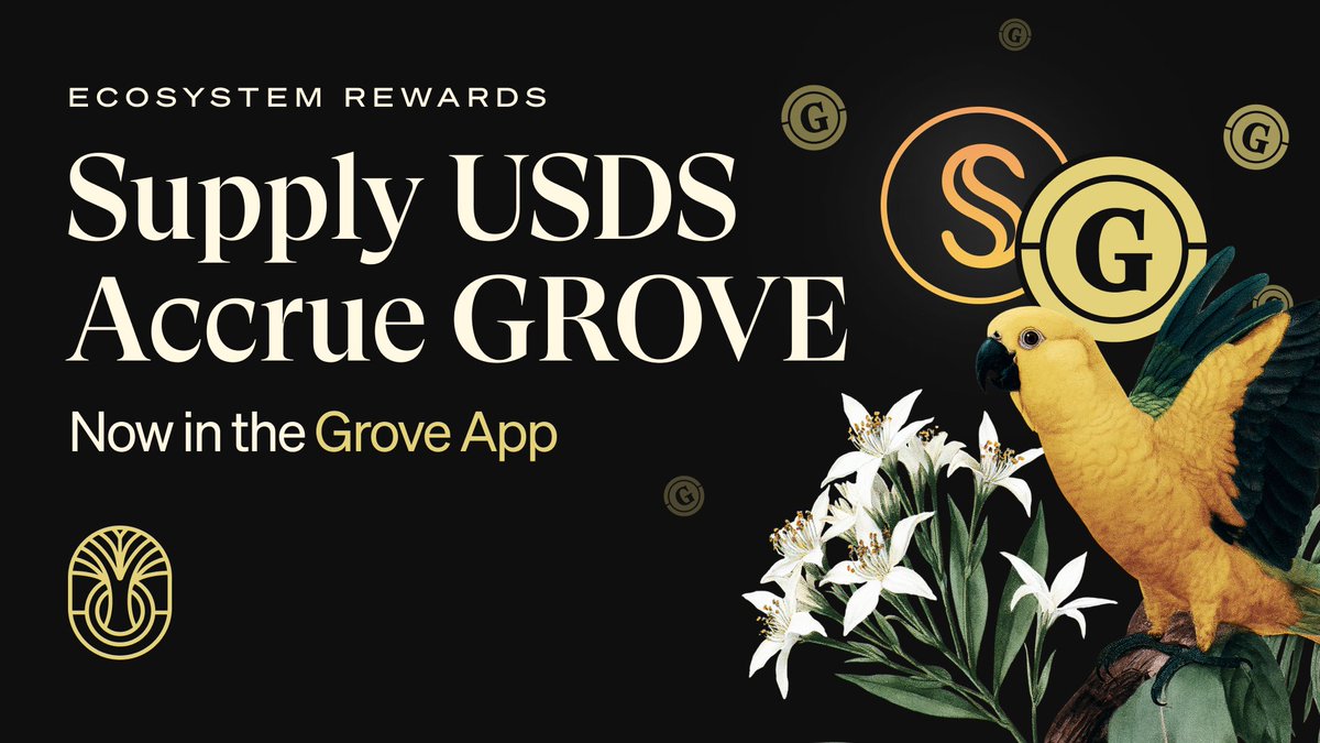 Grove Finance tweet media