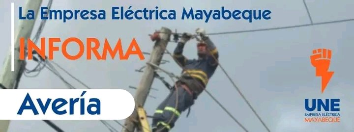 EEMayabeque's tweet photo. La Empresa Eléctrica Mayabeque informa un total de 6 Averías pendientes.👇
https://t.co/WlN7hTA3pv https://t.co/icbwrhEqbC