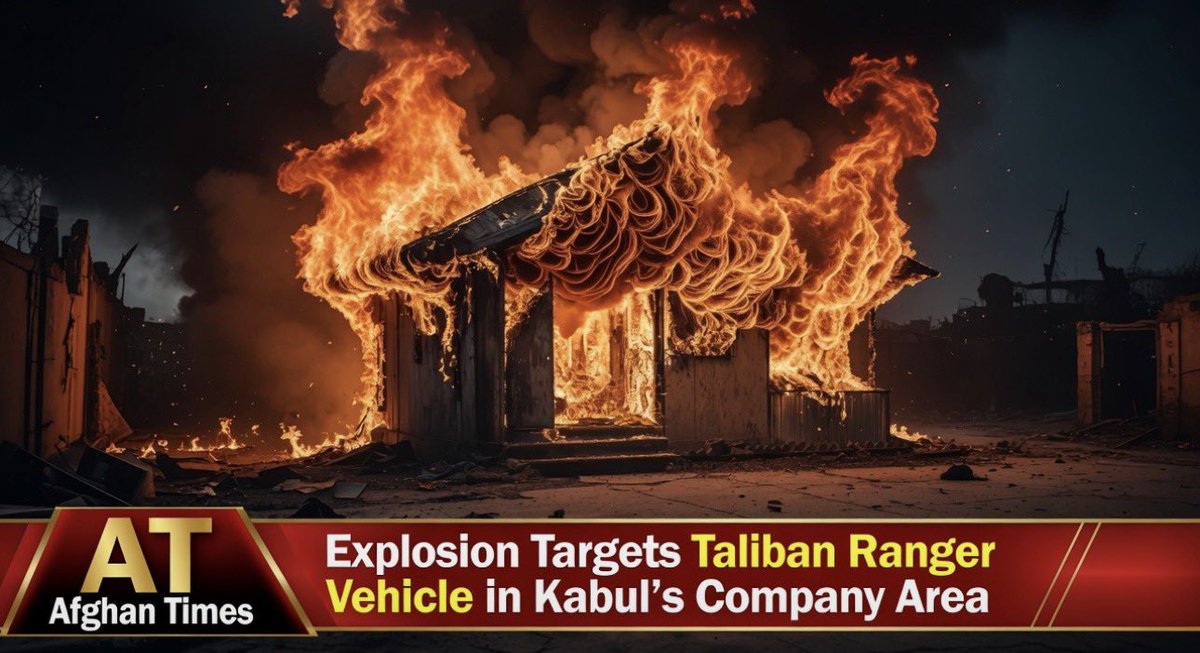 Deadly Blast Hits Taliban Ranger Vehicle in Kabul’s Company District; IED Concealed in Rickshaw