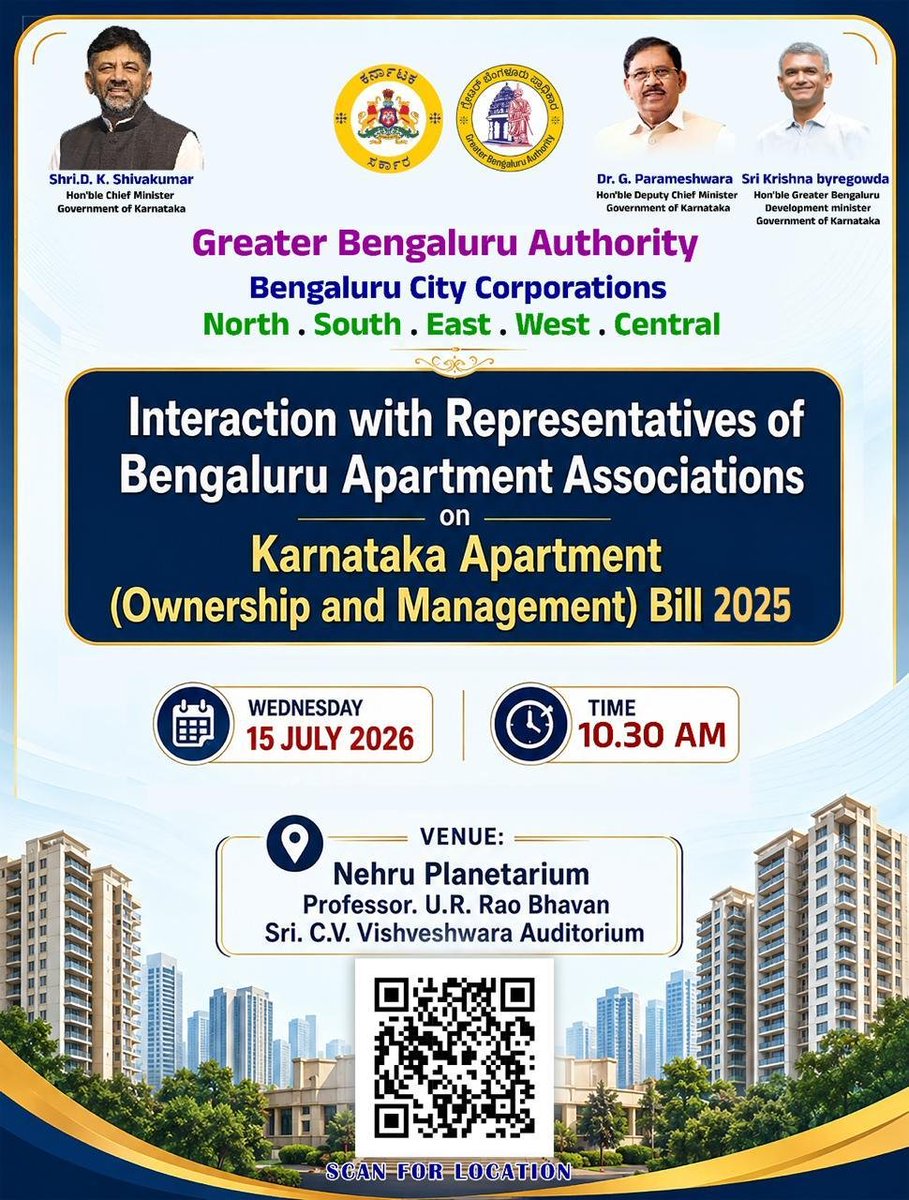 KBG Blore Development Minister Update's tweet media