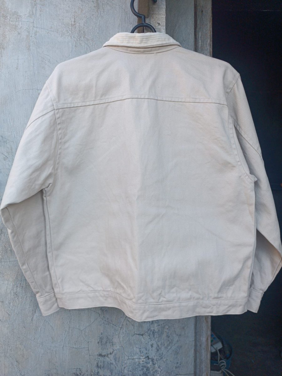 cutie9yu's tweet photo. wts sai canvas work jacket boxy size S new!

lebar 50, panjang 58
price: 120k
belum pernah dipake cuma dicoba aja, dijual karena kekecilan
dom jatim, bisa 🍊
#wts #zonauang #bealanja https://t.co/rMTn3LtNbz