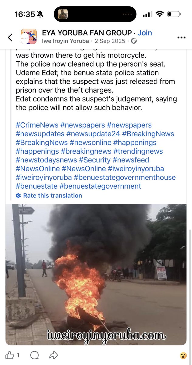 ivyoredo's tweet photo. @highlight56l This picture was used in different location last year 2025. I don't know why people just want to create 
Bad image about the benin people. This is getting ridiculous. And to be honest is very annoying. https://t.co/smxRIJFWfW