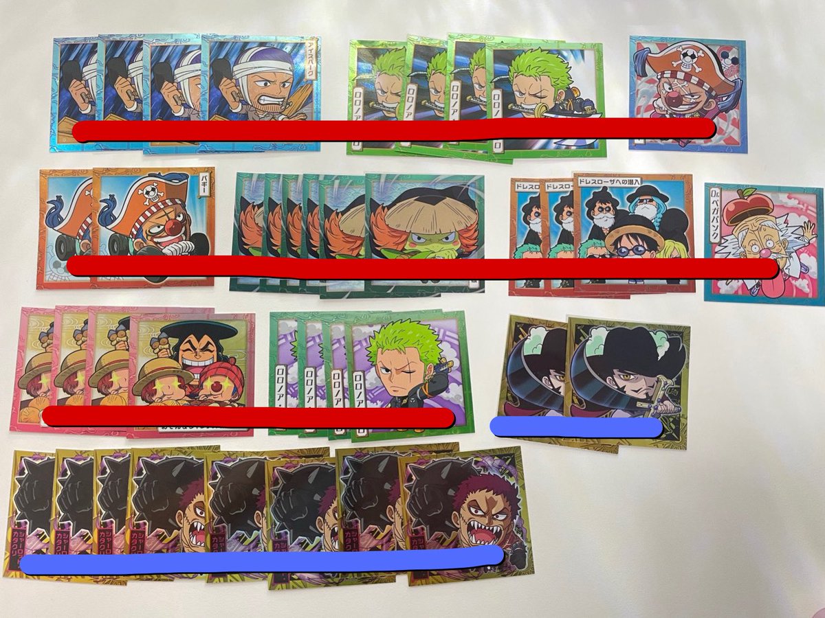H_O2O5TRHK's tweet photo. 【譲渡】ONEPIECE ワンピースウエハースシール 譲渡

求：現金

譲：画像１〜４

☆纏めて優先
☆1枚～可 抱き合わせ🈚️
☆PayPayorメルカリ 
☆お値段［ATL］参照

他グッズと纏めて可能🙆🏻‍♀️
      ꙳⸜⸜ お気軽にお声掛けください⸝⸝꙳ https://t.co/lsE5gs2Ejp