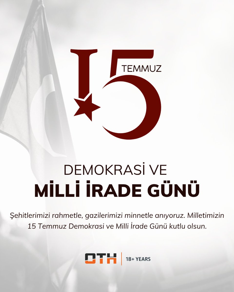 msmuratsavas's tweet photo. 15 Temmuz Demokrasi ve Milli Birlik Günü’nde şehit ve gazilerimizi saygıyla anıyoruz.

#15Temmuz https://t.co/UmJ6JIgk3Z