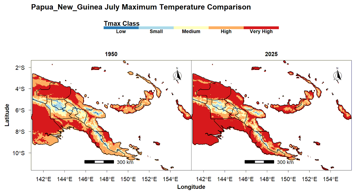 alihassansha12's tweet photo. 🌍🔥 Papua New Guinea is Getting Hotter: July Maximum Temperature Change (1950–2025)

#climatechange 🌍#globalwarming 🔥 #GIS 🗺️ #remotesensing 🛰️ #Python 🐍 #datascience 📊 #ClimateData #geospatial #EarthObservation #environmentalscience #spatiotemporal #research #opensource https://t.co/AAtyWQIzi2