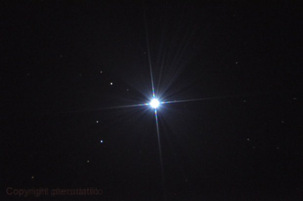 astropics's tweet photo. Sirius, the brightest star in the night sky ✨ https://t.co/MUbn7J9iz5