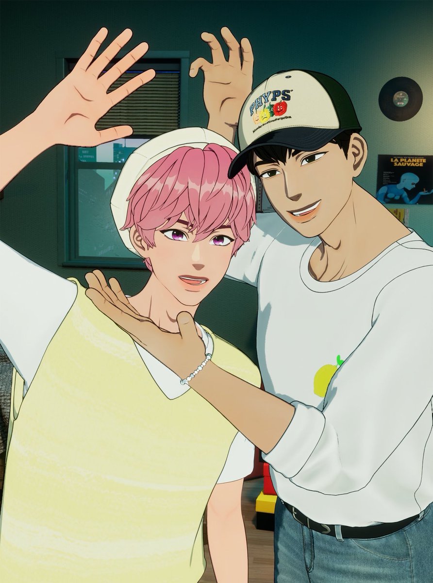akiharukin's tweet photo. 1st place to say happy bday to his bmby hyung 🥺🖤💓 https://t.co/8xGDG2gRmJ