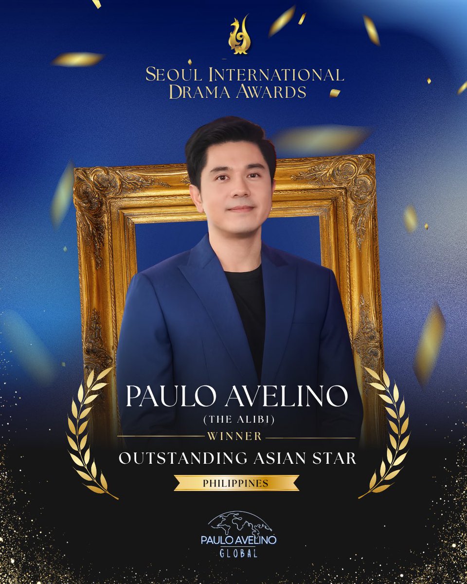 paulo_global's tweet photo. Congratulations to our 21st Seoul International Drama Awards’ Outstanding Asian Star: Philippines, Mr. Paulo Avelino! 🏆🇵🇭💙

What a well-deserved victory! This award belongs not only to Pau but also to every fan, sponsor, voter, and fan group who poured their time, effort, and resources into making this happen over the past month. We did it! 🫶

A huge thank you to our SDA 2026 Voting for Paulo Team for making our little voting initiative such a success. Special shoutout to @itsyourgirlhani, @trissshyyymae, @_jeheyniii, and @XianTukmol your dedication made all the difference. 🙏💙

Here’s to many more achievements ahead. What a way to celebrate your 20th showbiz anniversary! 

We’ll never get tired of supporting, celebrating, and cheering you on. Congratulations, @mepauloavelino ! 💙👏