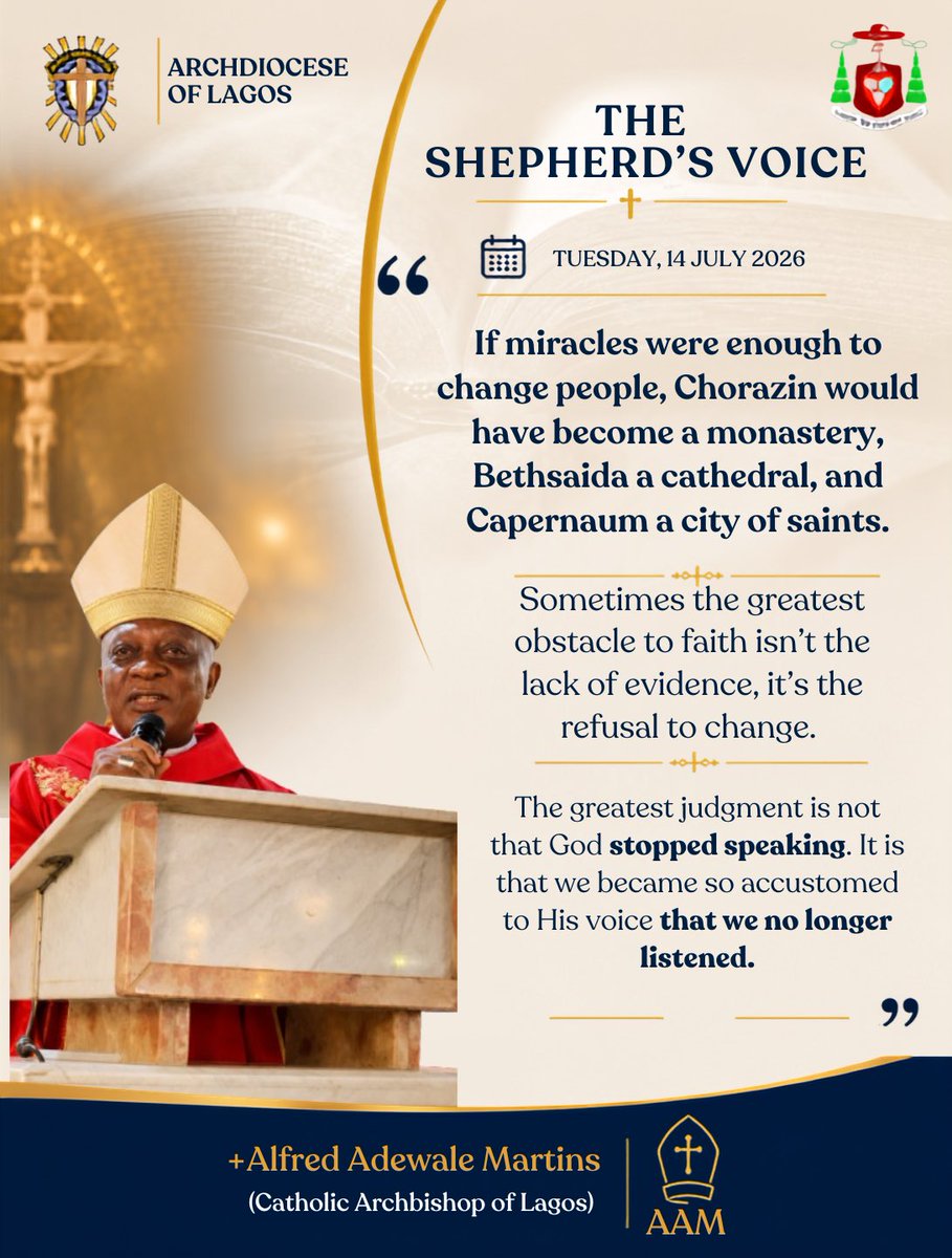 AlfredAMartins's tweet photo. THE SHEPHERD’S VOICE FOR TODAY. https://t.co/BG9KHpsm0H