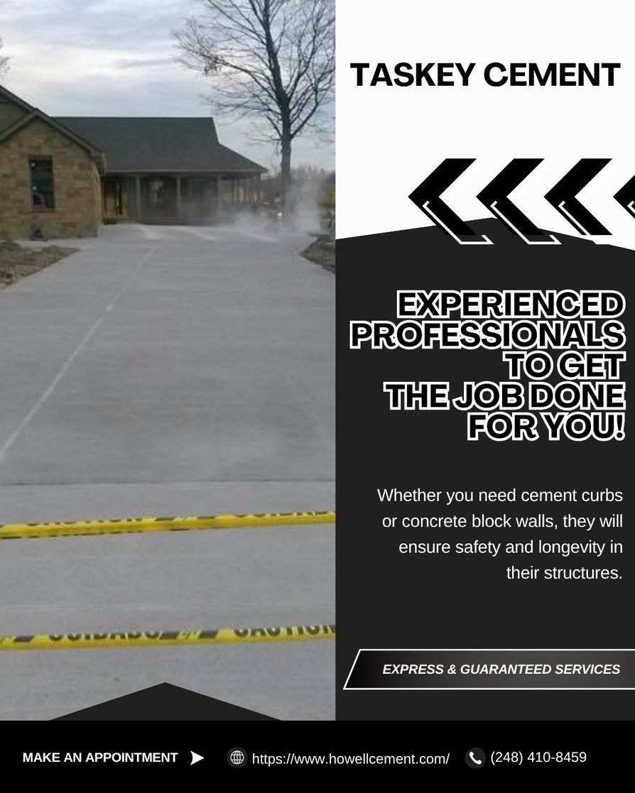 taskeycement's tweet photo. Beautiful entrances start with smooth and professionally finished cement driveways installed correctly. They deliver dependable service from start to finish. Book your driveway installation with them today!
#CementDriveways
https://t.co/TfKe5Hsdfn https://t.co/qX95s0BbCx