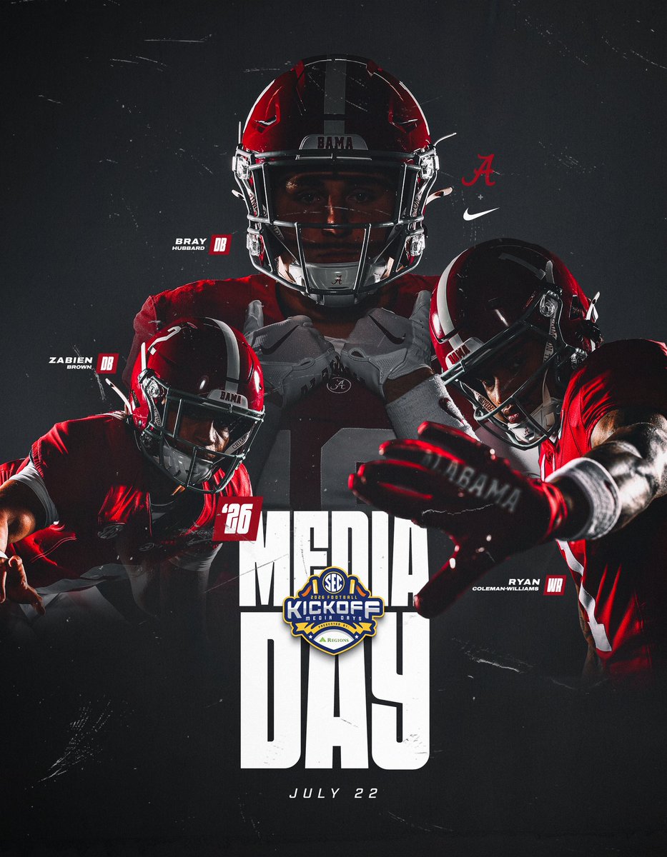 Alabama Football tweet media