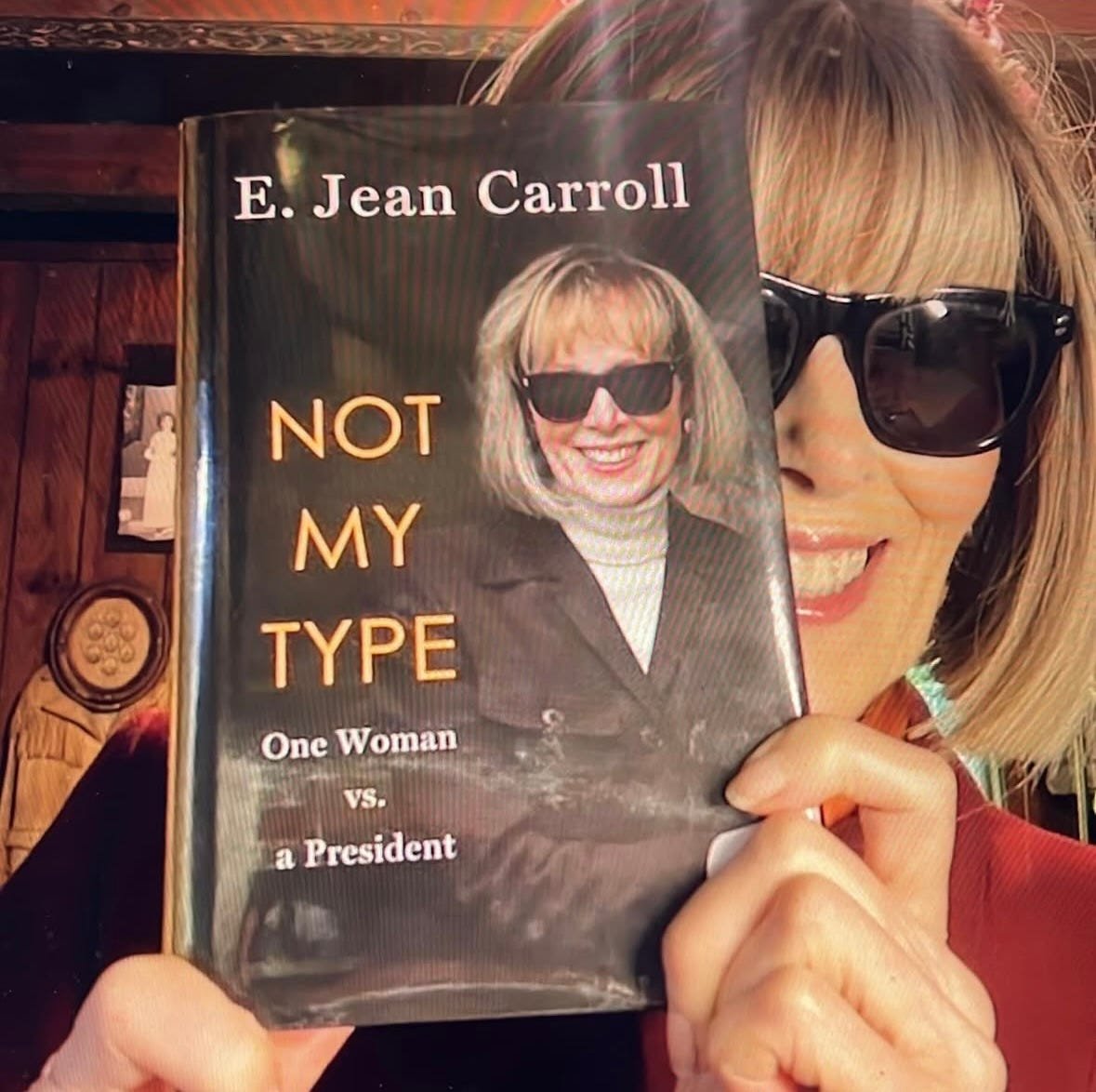 veggieto's tweet photo. @EdKrassen E. Jean Carroll FOR THE WIN. https://t.co/FBHE3hBUHI