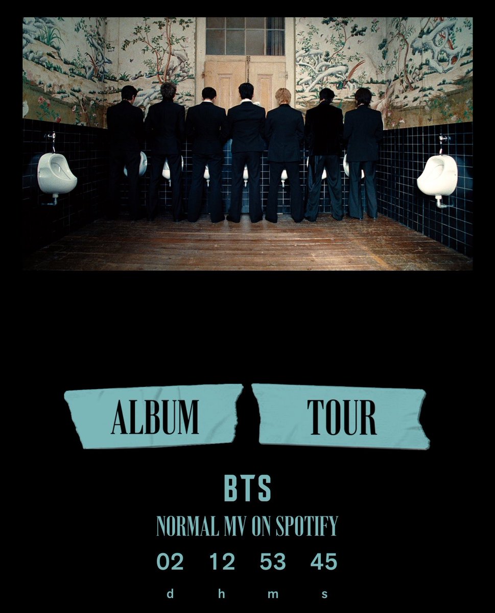 btschartsxdaily's tweet photo. [NEWS] #BTS has updated their website with a countdown to the release of the "NORMAL" music video on Spotify! 🚨 🚨

https://t.co/zR64JcQXDp
#BTS_NORMAL https://t.co/yDoTnc5X2w