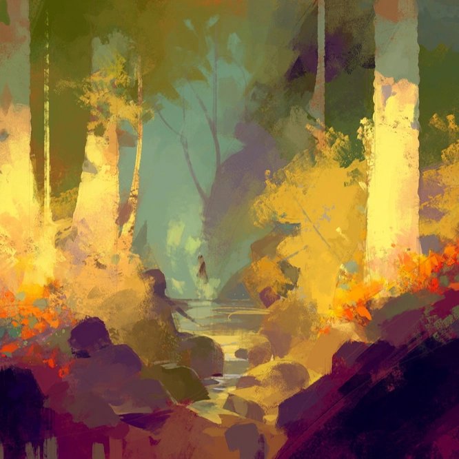 NathanFowkesArt's tweet photo. Inspired by a birch Grove in Utah. https://t.co/eTDpyxIwsb