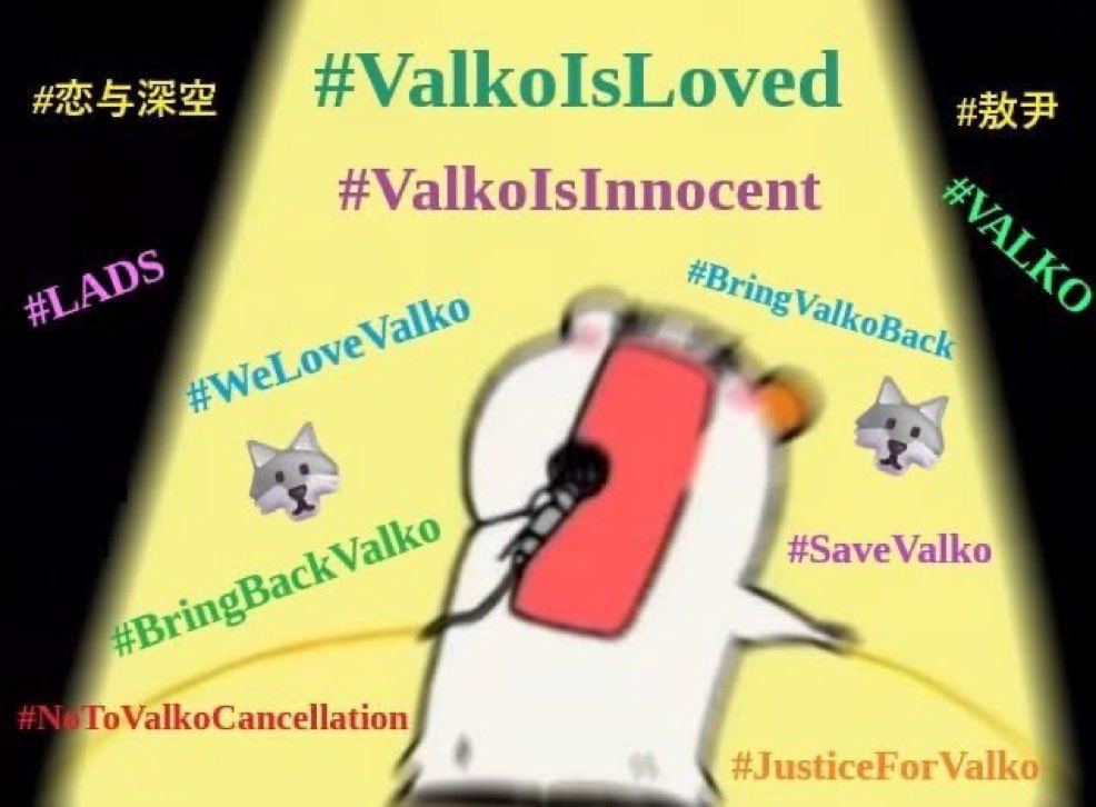 Love and Freakspace #BringValkoBack tweet media