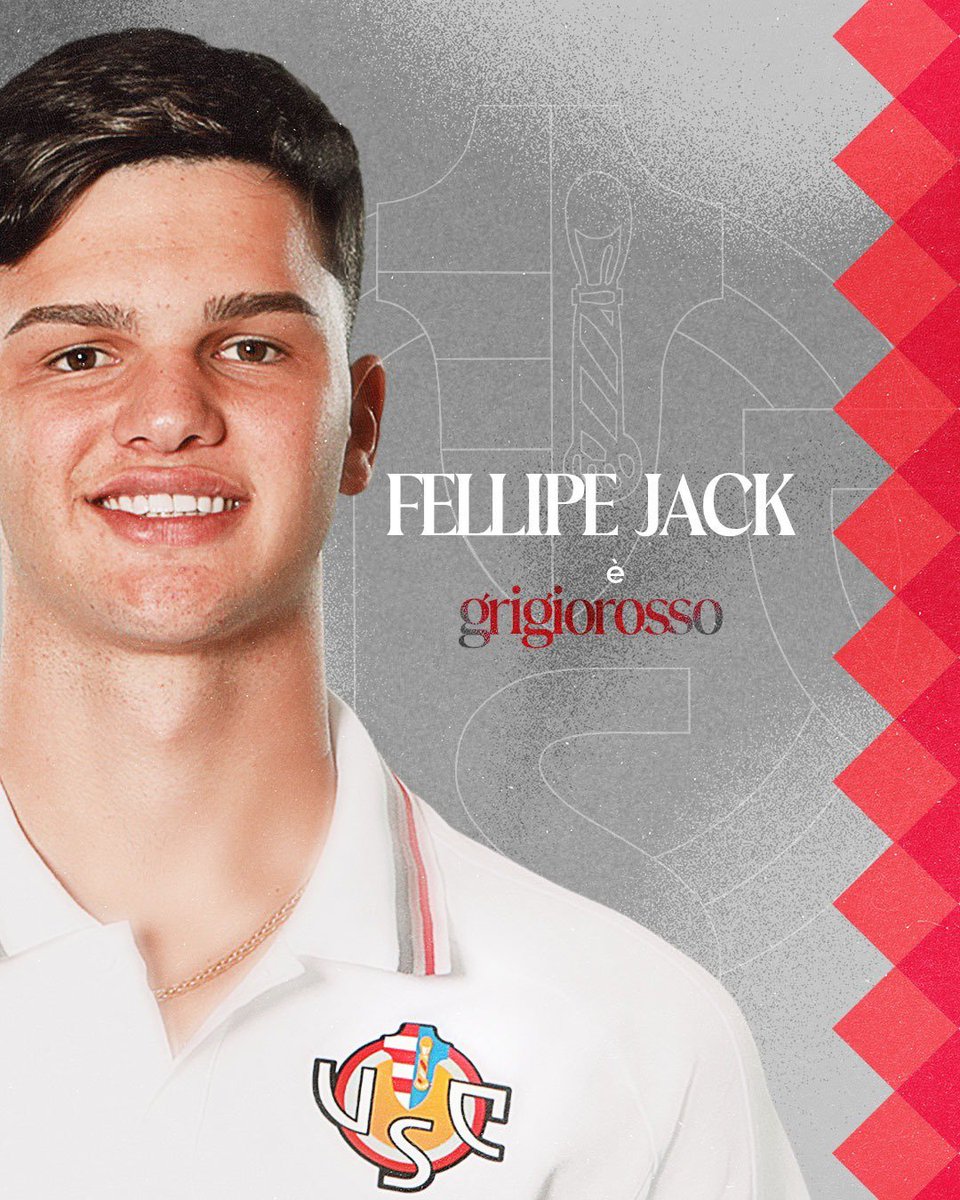 Tuttocalcionew2's tweet photo. ✅ UFFICIALE ✅
Fellipe #Jack è un nuovo giocatore della #Cremonese
Arriva in prestito con diritto di riscatto e controriscatto dal #Como 🤝
#Calciomercato
#Transfers
#SerieA
#SerieB https://t.co/JrmQSnUQRv