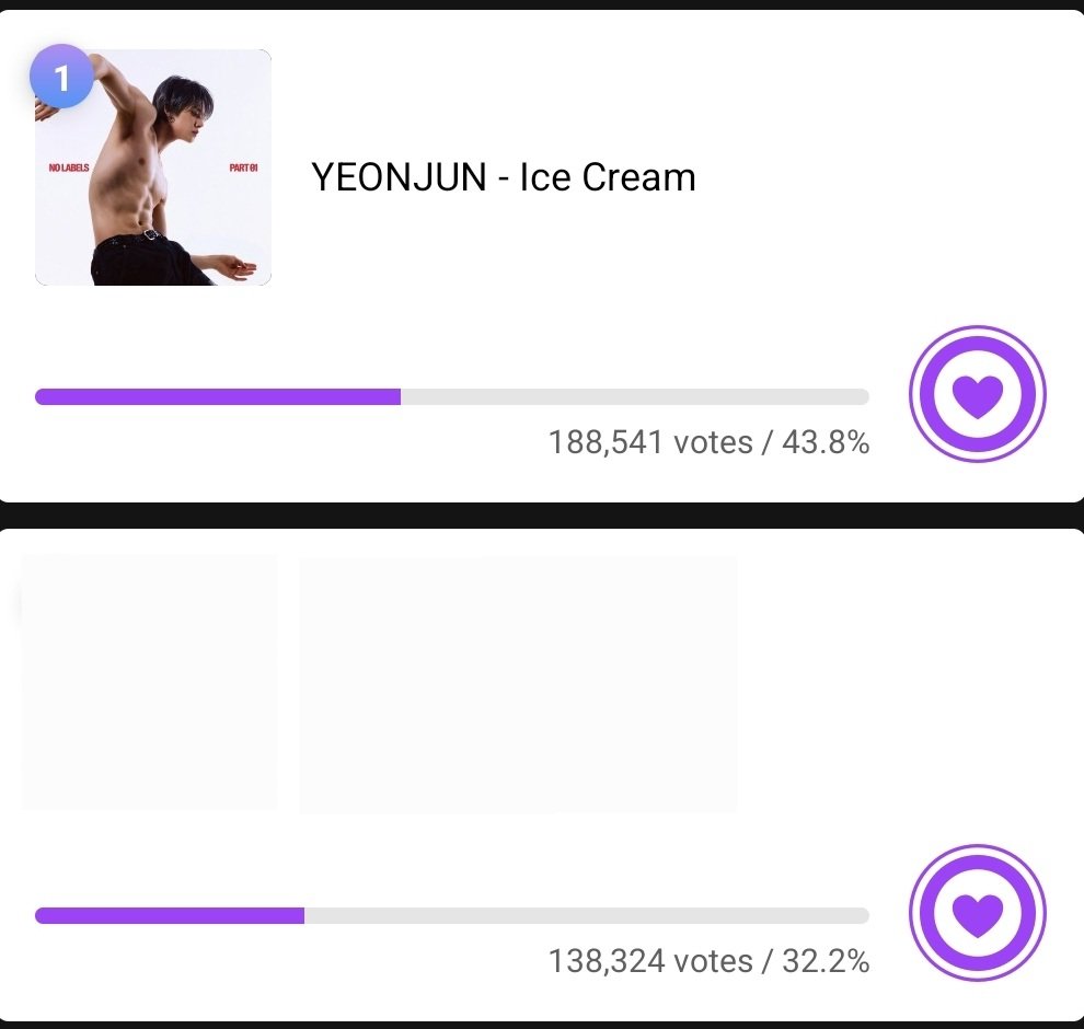 txtvotingcrew's tweet photo. 🗳 Music Core pre-voting — #YEONJUN_IceCream

MUBEAT 
#1- YEONJUN 🍦
Gap with no.2 — 50,217 votes💪

MUNIVERSE 
#1- YEONJUN 🍦
Gap with no.2 — 10,503💪

— Drop minimal votes to maintain the rank at no.1 BUT please be prepared for any last-minute voting on July 16 if other fandoms overtake YEONJUN in the ranking ⚠️

🎯No.1 in both the apps for 1,000 pts 
📆Ends July 16 at 11AM KST

More info below 👇

#MO4TXT #MOAisONE 
#TOMORROW_X_TOGETHER