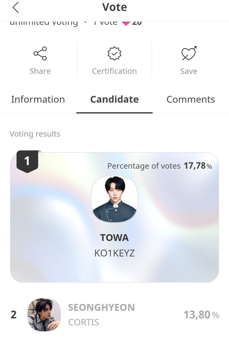 ellipticachwe's tweet photo. @twwinklesh_oem Serius ini seonghyeon menang?? Tapi kenapa di aku begini yah?? 😭😭😭 https://t.co/4Yk8KOTNnA