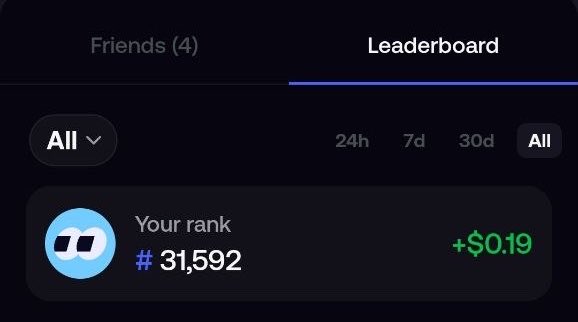 MidCurveMortal's tweet photo. The irony in this post coming from a @fomo team member is that out of the “600K traders” they claim to have, over 95% are in loss.

Yes, if you made 12 cents using FOMO app, then you are more profitable than 95% of the it’s users.