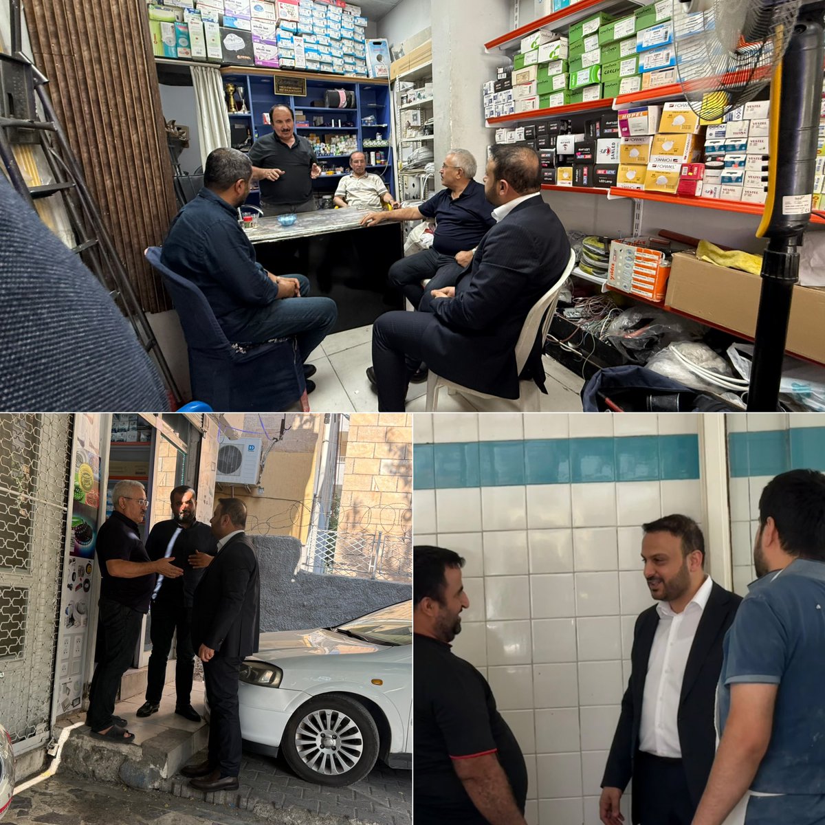 mbagmanci63's tweet photo. Gönüllere Dokunmaya, Hanelere Misafir Olmaya Devam Ediyoruz🥰

AK Parti Haliliye İlçe Başkanlığı olarak; Selahattin Eyyubi Mahallemizde esnaf, vatandaş ve hane ziyaretleri gerçekleştirdik.🤝

Esnafımıza hayırlı işler dileyip taleplerini dinledik, hanelerine konuk olduğumuz hemşehrilerimizin samimi muhabbetini paylaştık.🤗

Her zaman halkımızın içinde, milletimizin hizmetindeyiz.

#AKParti #Haliliye #GönülSiyaseti #SahaÇalışması 

@RTErdogan @abuyukgumus @bybekirbozdag @acarfaruka @AKGMTeskilat @hakanaksu058 @farukaytek @ensartopcu @milhamigunbegi @fatmaocak0663 @MDOGANSALAR_TR @AkHaliliiye @AkHaliliyeKadin @akgenchaliliyee