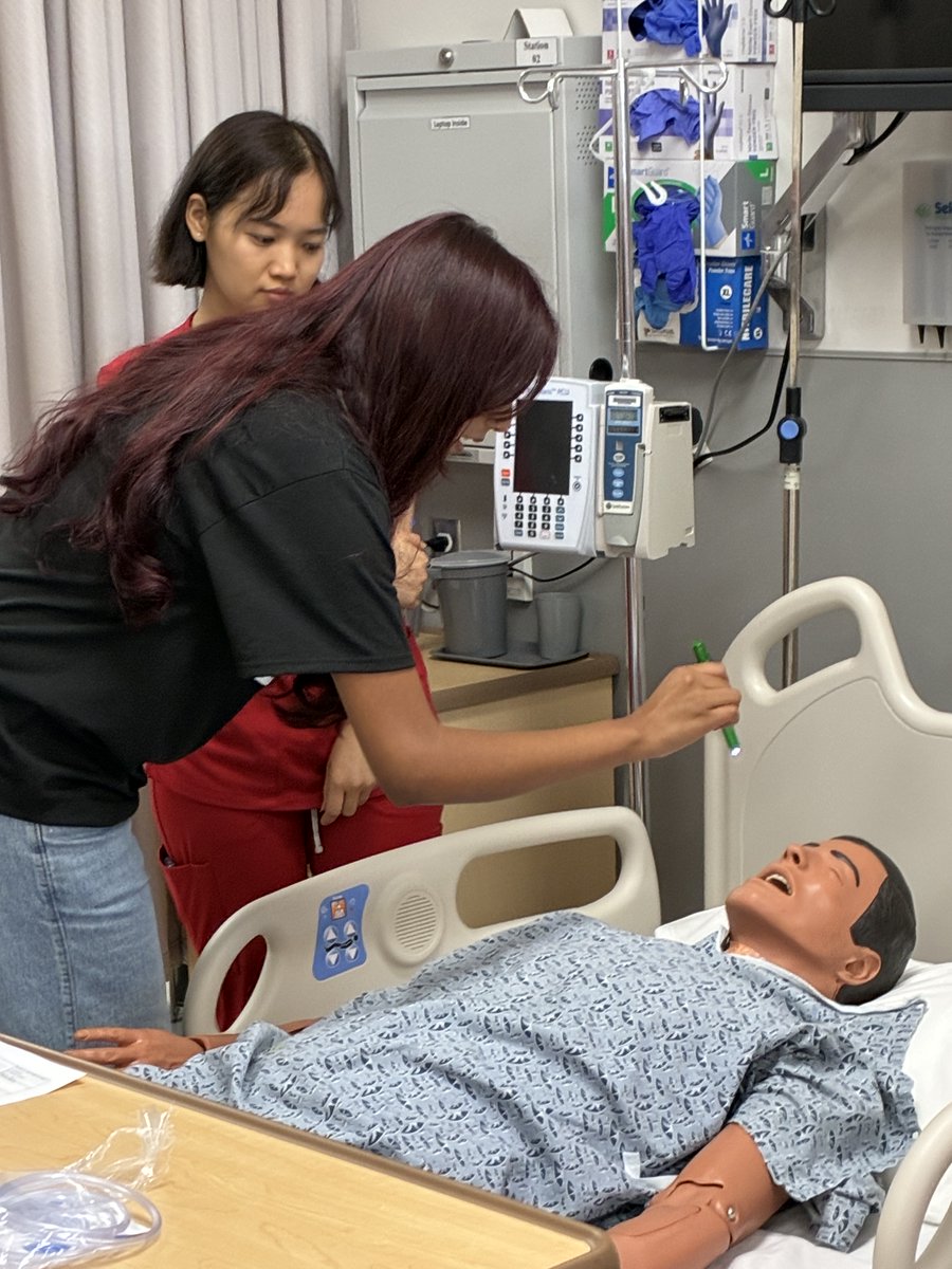 DetrNevada's tweet photo. OWINN is a proud partner of @unlv Early Outreach to launch healthcare-focused programs for K-12 students. A massive thank you to the incredible UNLV nursing students (in red in the photos) who lent their time &amp; expertise to help with our recent Skills Day. https://t.co/76AcNtfVLE https://t.co/6XQAg2x327