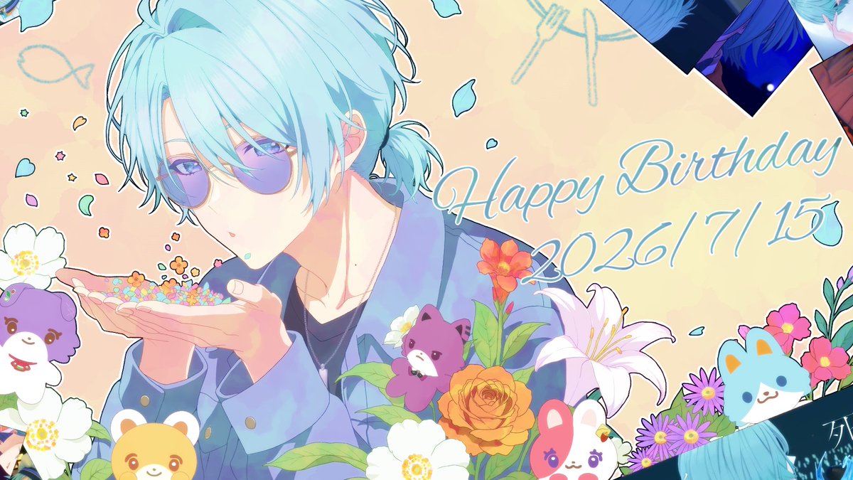 Shigure_0108's tweet photo. 出会いを数えられるように
#渚トラウト生誕祭2026 https://t.co/mYLqjsi6C5