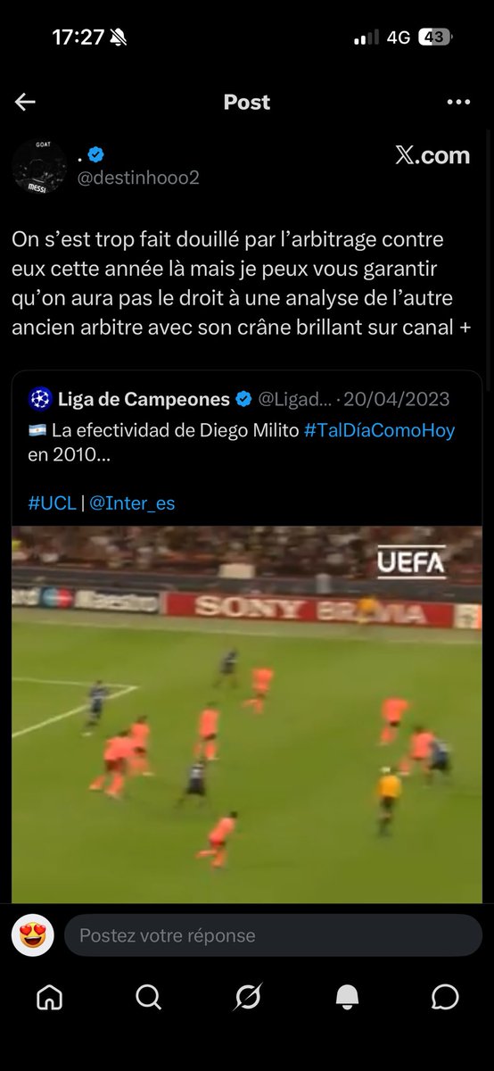 FanDeHate02's tweet photo. @destinhooo2 petit florilège de tes meilleurs analyses pour éviter le tournant malheureux dans l’environnement médiatique du football https://t.co/ptRj6qzV1R