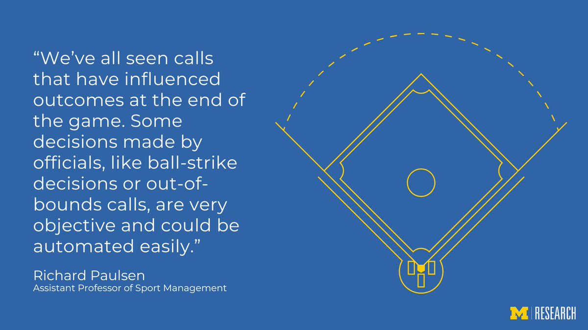 UMichResearch's tweet photo. A new @UMKines study found that after the Korea Baseball Organization adopted its Automated Ball-Strike System, high-status hitters performed worse in statistics most closely tied to strike-zone judgment. https://t.co/r1zFmjsO0o https://t.co/TQ6HRytTzV