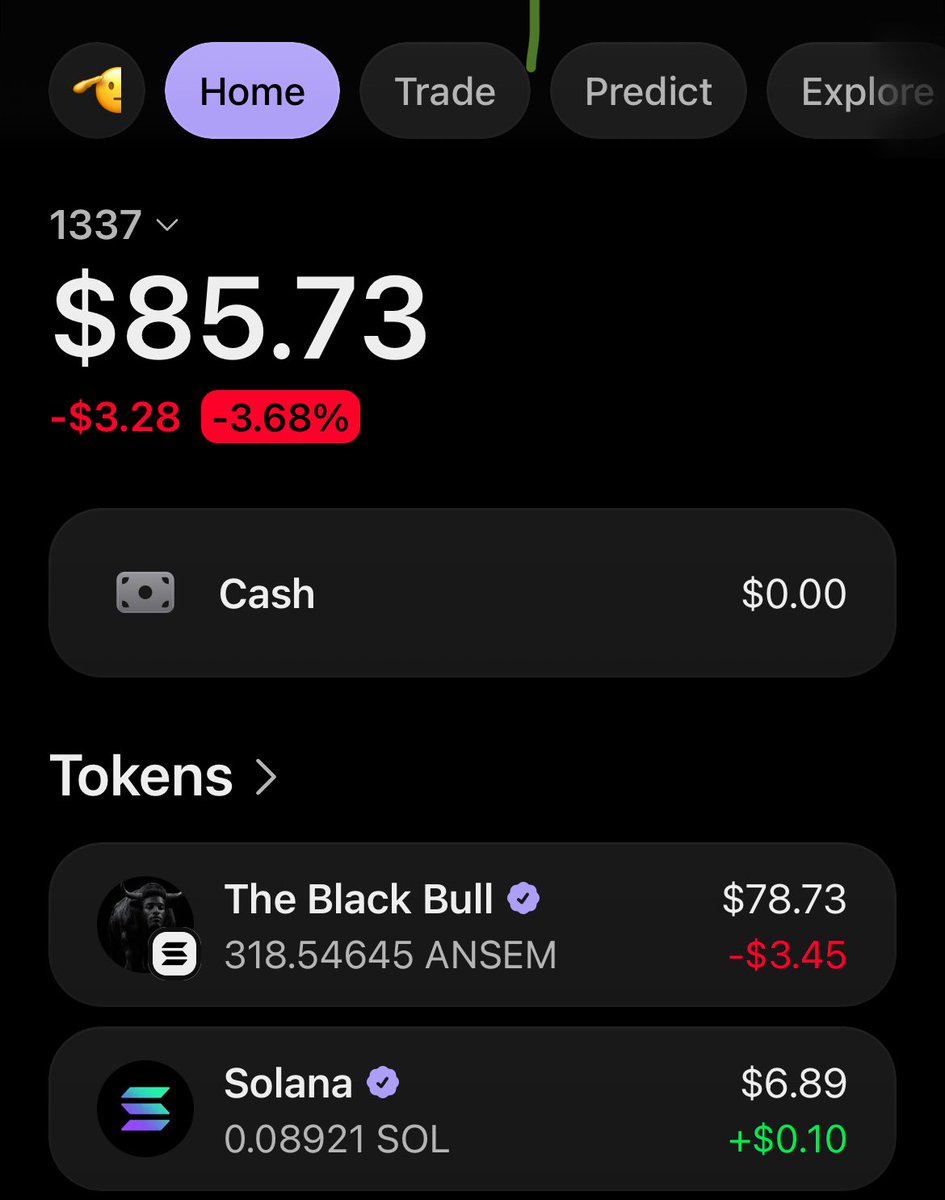 Cryptsewu's tweet photo. Day 10 flipping $100 bucks of solana:9cRCn9rGT8V2imeM2BaKs13yhMEais3ruM3rPvTGpump before 5B @blknoiz06 https://t.co/gIEwqur62G
