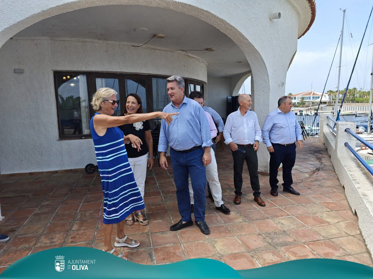 AjuntamentOliva's tweet photo. 📣 Visita oficial al Club Nàutic d'Oliva per anunciar una inversió d'1'8 milions d'euros

ℹ️ Més informació:
https://t.co/750PJDSvD6

#AjuntamentOliva #ConselleriaMediAmbient #GeneralitatValenciana #ClubNàuticOliva https://t.co/X1SUOg6mz3