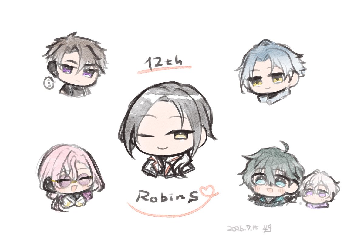 hasi_cok's tweet photo. Robins https://t.co/HjYerys28r
