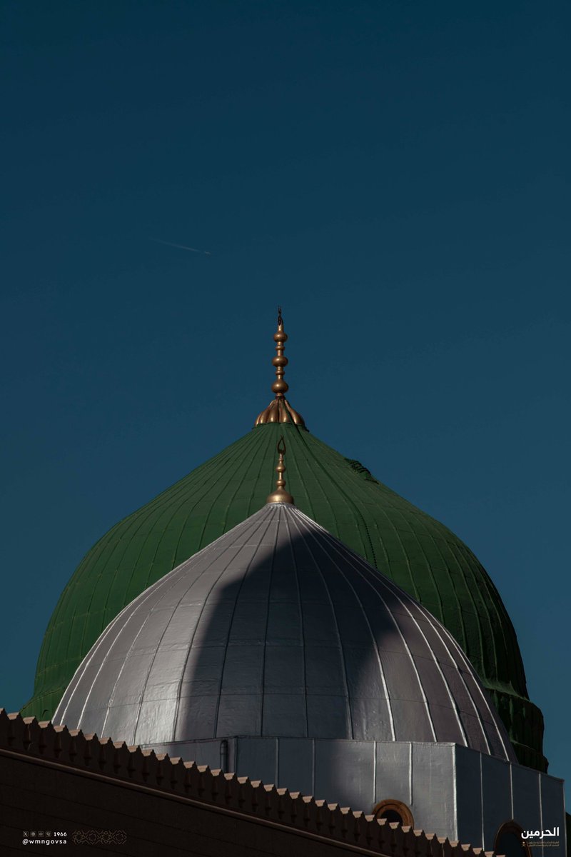 HaramainInfo's tweet photo. Peace, blessings, and tranquility in the city of the Prophet ﷺ. 

#HaramainInfo  #1448H https://t.co/5qduIrVEeU