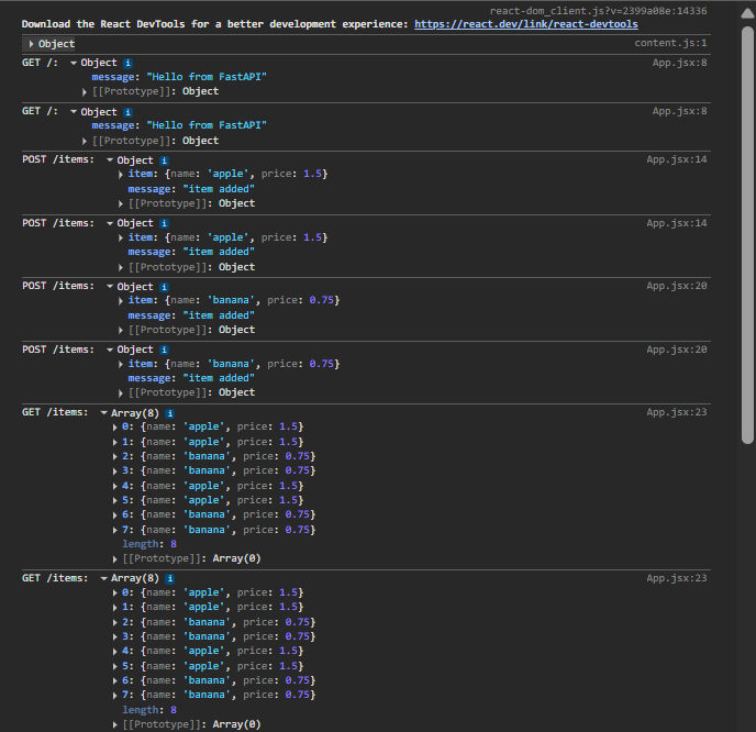 femrox9's tweet photo. #LSPPDay44 Switching from C++ today to FastAPI, creating GET and POST endpoints, using path and query parameters, and validating request bodies with Pydantic models. #LearningWithLeapfrog #60DaysOfLearning2026 @lftechnology https://t.co/myCXXXiEHM