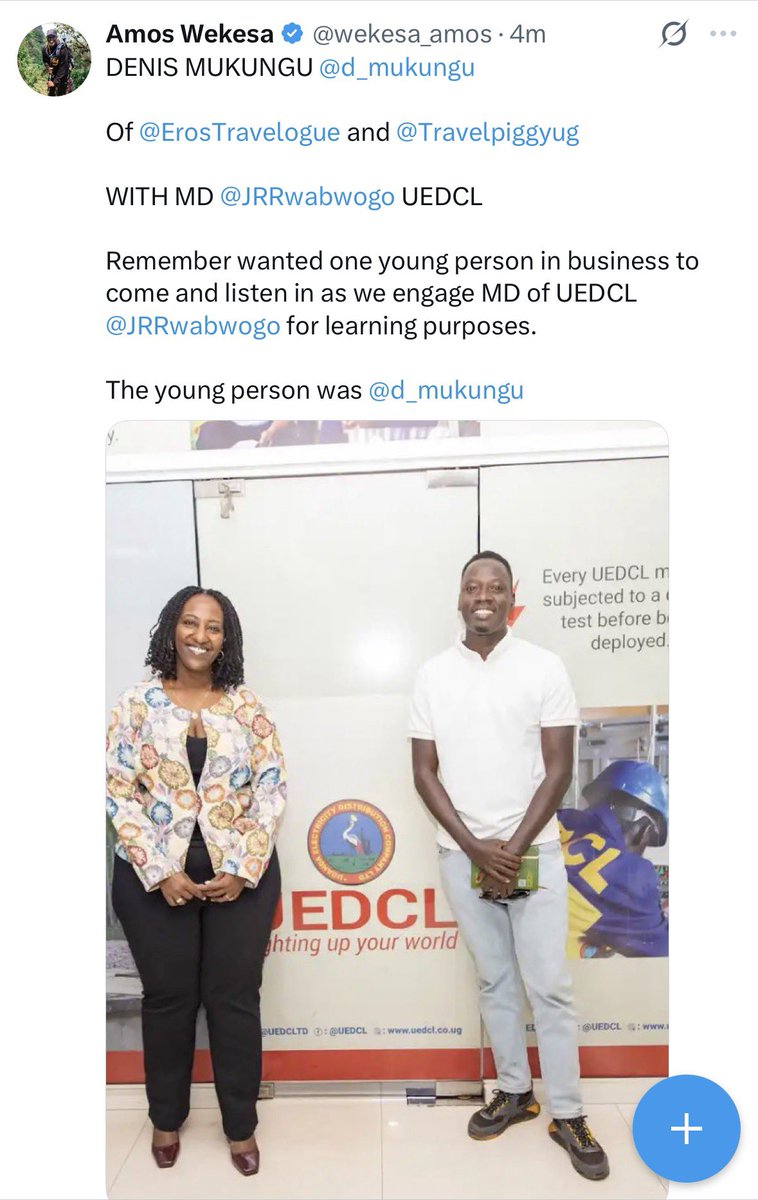 d_mukungu's tweet photo. Last week, I had a front-row seat watching @wekesa_amos &amp; @mbjorgum sell the vision of @RwenzoriMarathn. What stood out was the deliberate stakeholder engagement. Every conversation is moving the marathons mission forward.

By the end, UECDL MD @jrwabogo was ready for Kasese. https://t.co/3RyAi7IFIS