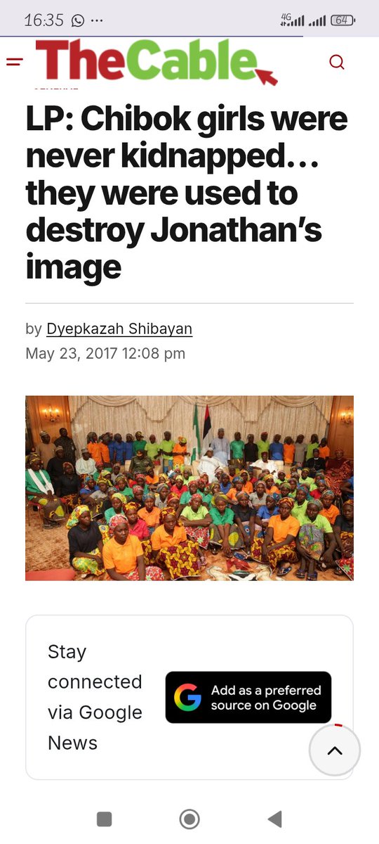 mobilisingniger's tweet photo. Now you are adding politics, but you forgot add this, the basis many people dragged Jonathan's Govt to the international community was because his Govt including his supporters never believed Chibok girls abduction was real, it took at least 2 weeks for the Govt to respond after accepting the abduction was real and that was why those girl were sold and married by Boko Haram terrorist, which is different from what is happened in Oyo State. Oyo State had a fluid criminal elements in the state already but the State failed to act proactively. 

I remembered when I was talking about the need to strengthen Amotekun personnel among others you and other people came for my head, cos you all knew I was telling the truth. Comparing Chibok case to Oyo is out of context and does not even make sense, the FG as at that time did not believe the abduction was real which impacted rescue operations, in this case the FG did not only believe they also arrested the culprit and their associates. 

The state Govt needs to do better and stop the controversy, learn from the mistakes they have made by not being proactive and work on it.