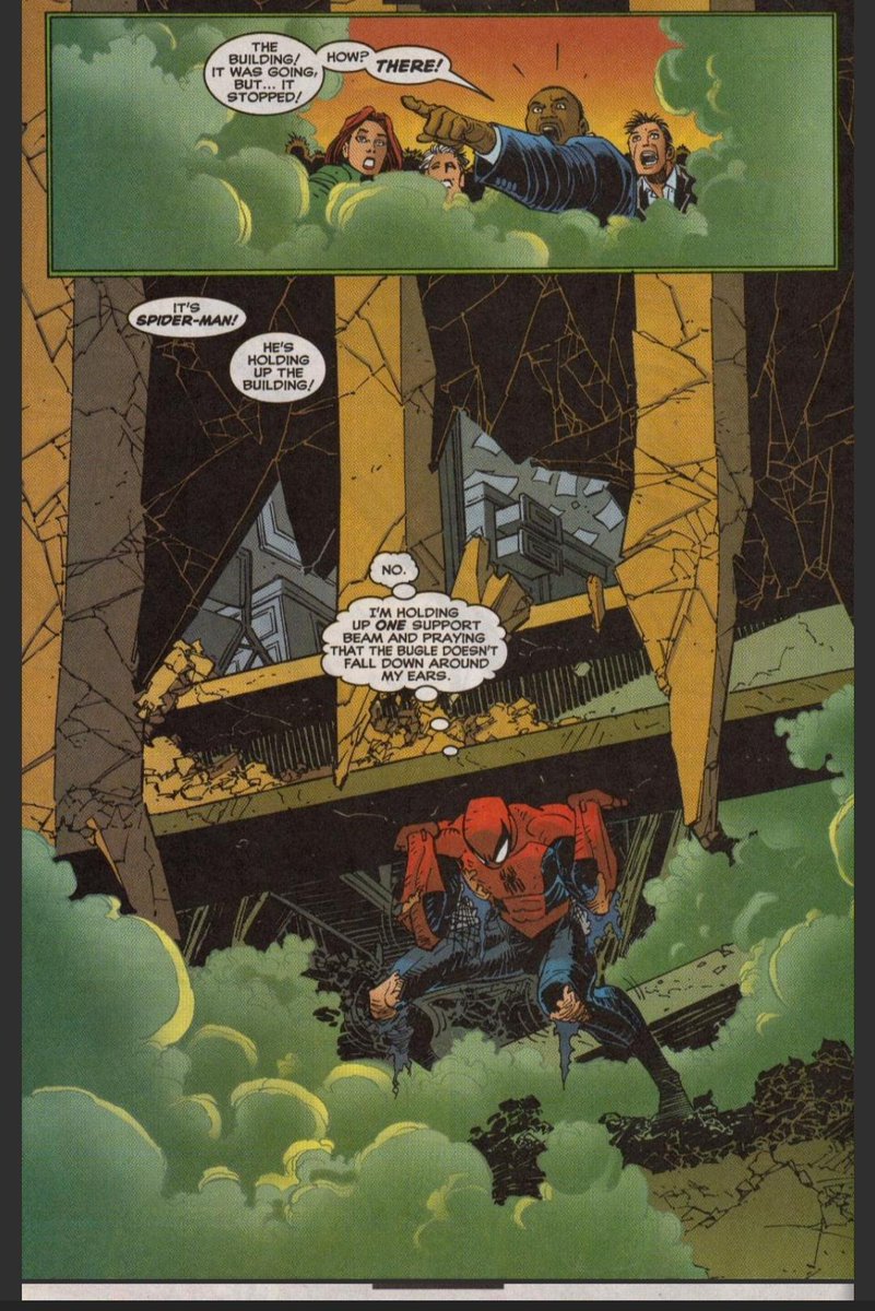 asterixks61108's tweet photo. @JuanEditzs Unrelated but maybe we'll get a scene like this but instead of the Bugle, it's the DODC building? https://t.co/l7SET4BQdj
