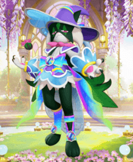 ElChicoEevee's tweet photo. Meowscarada Render https://t.co/F6ZYE7FMav
