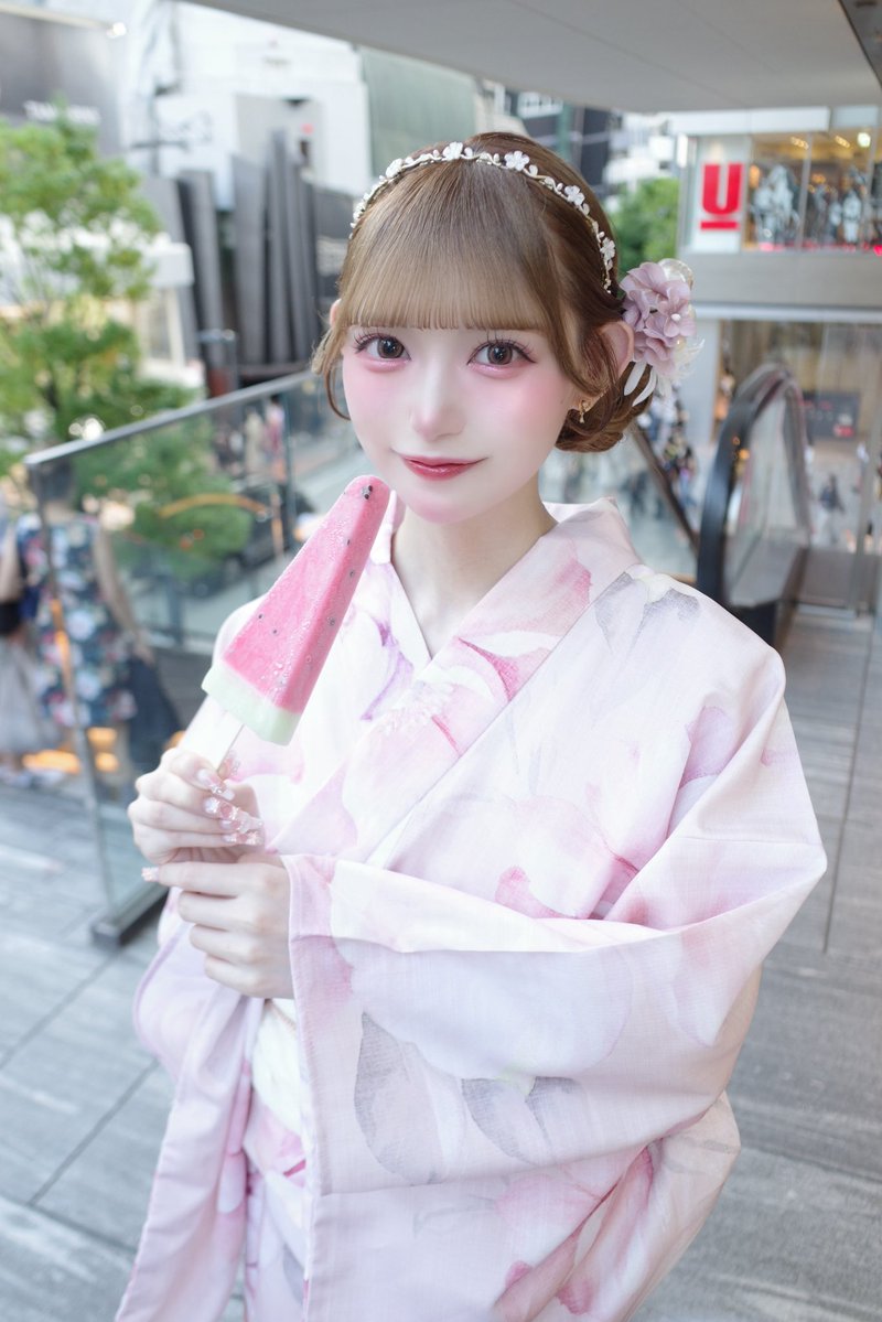 Meari_Pchuu's tweet photo. 浴衣単独公演ありがとうございました♡
ALT見てね🎀 https://t.co/MvbYUZWnte