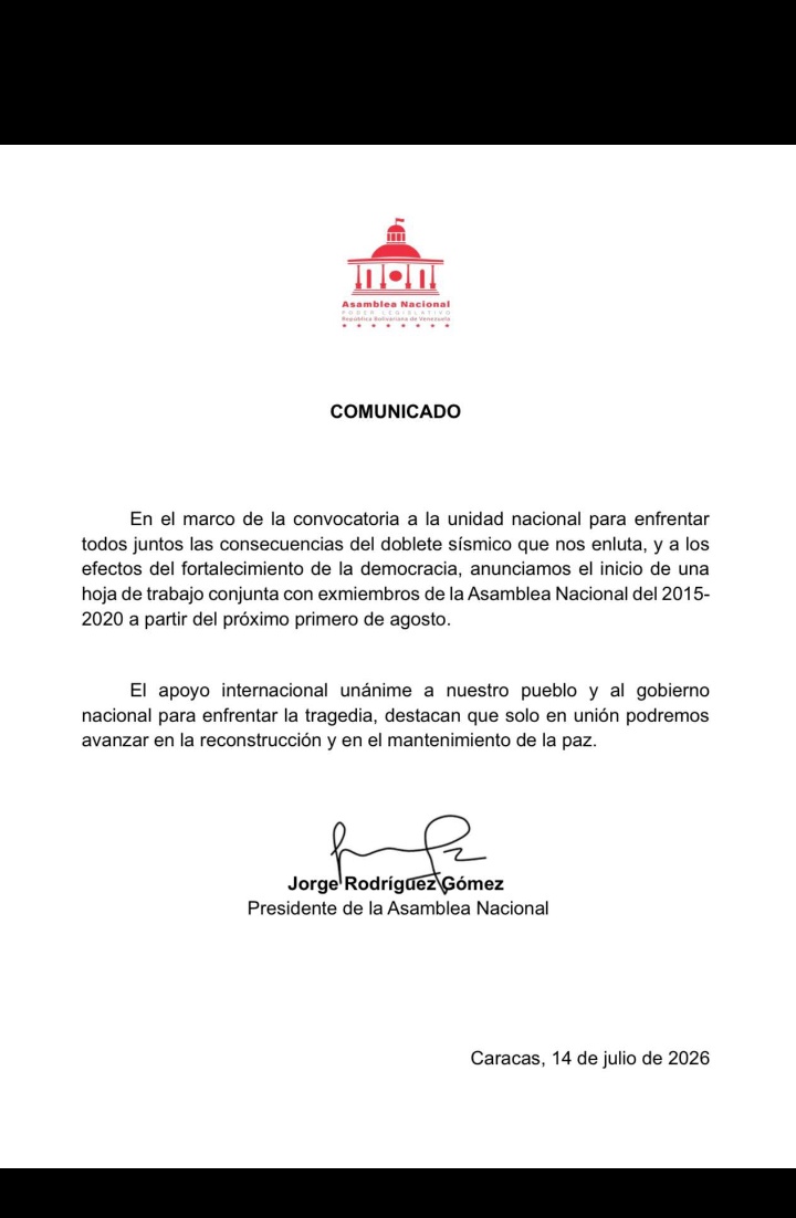 ElGanadorHenry's tweet photo. 🇺🇲🇻🇪🚨Jorge acata la orden de EEUU y se traga sus palabras

En un comunicado anuncia que si

que se sentarán con Dinorah para el nuevo CNE y el TSJ y garantizar la entrada de María Corina

Pero le dicen a sus pocos seguidores q será para "fortalecer la democracia" https://t.co/RKv9Z8hgo4